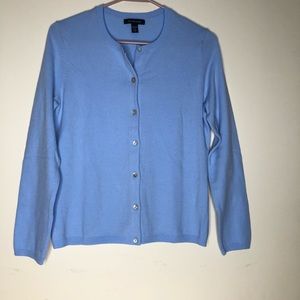 Lands’ End long sleeves front buttons sweater